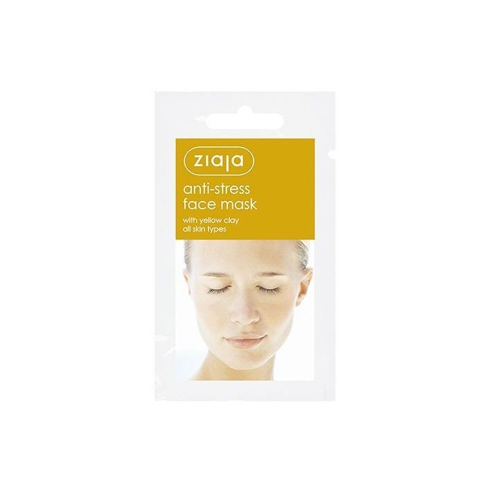 Маска для лица Mascarilla Facial Anti-estrés con Arcilla Amarilla Ziaja, 7 ml cellcosmet anti stress mask