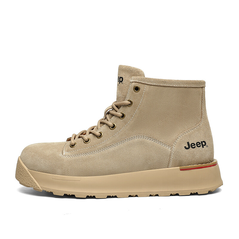 

Кроссовки Jeep Cargo Shoes Men Low-top Yellow, цвет Sand
