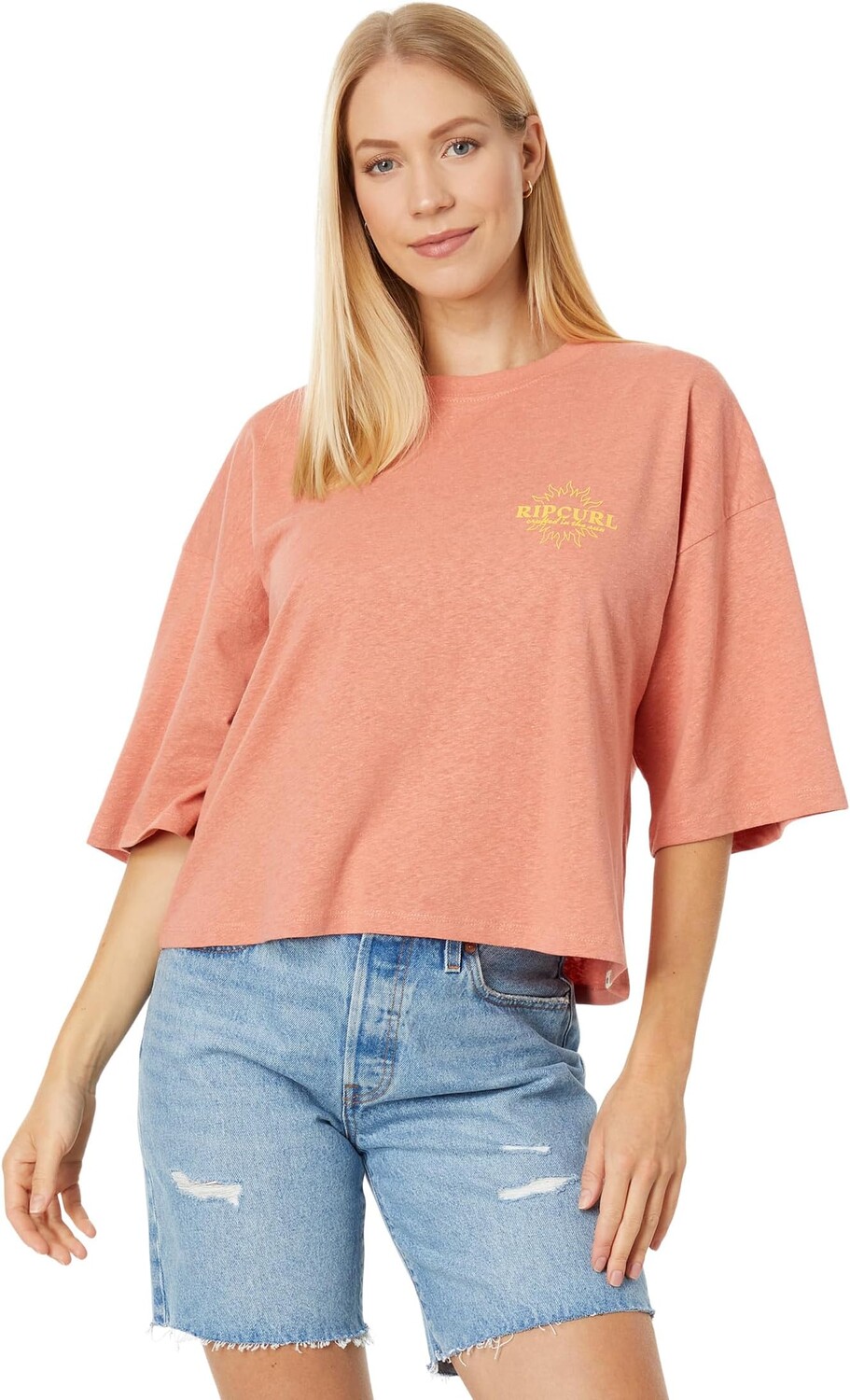 

Урожай наследия Better Days Rip Curl, цвет Dusty Pink