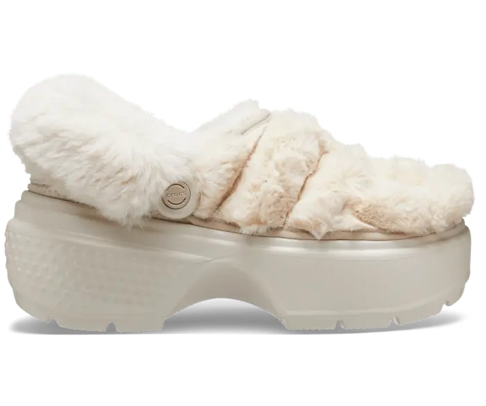 

Стеганые сабо Stomp Crocs мужские, цвет Stucco