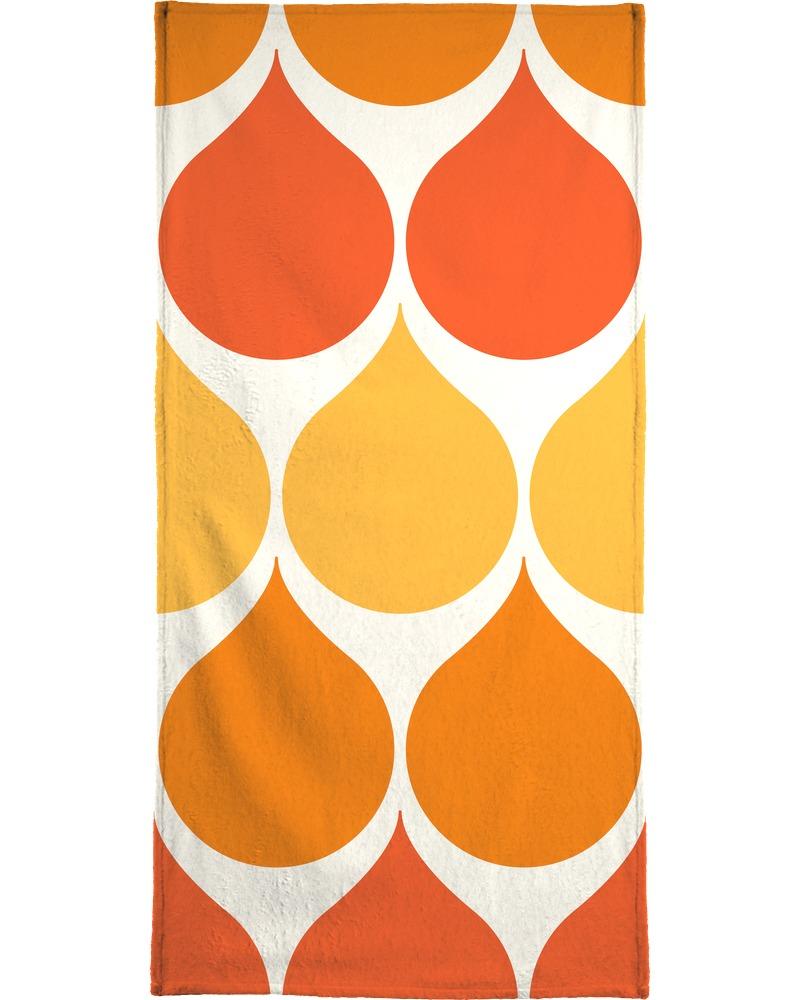 Полотенце для ванной Juniqe Sundrops, цвет Gelb & Orange полотенце для ванной juniqe ruse цвет gelb