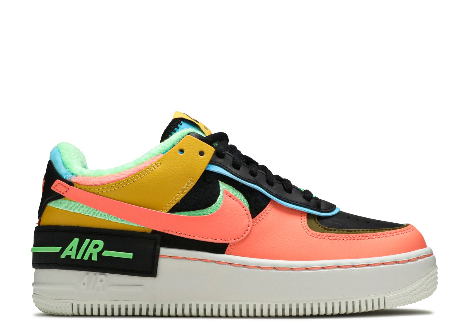 

Кроссовки Nike Wmns Air Force 1 Shadow Se 'Solar Flare Atomic Pink', разноцветный