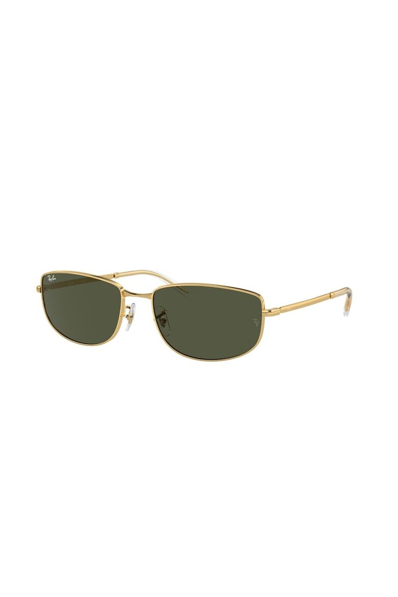 

Прямоугольные солнцезащитные очки Ray-Ban, желтый