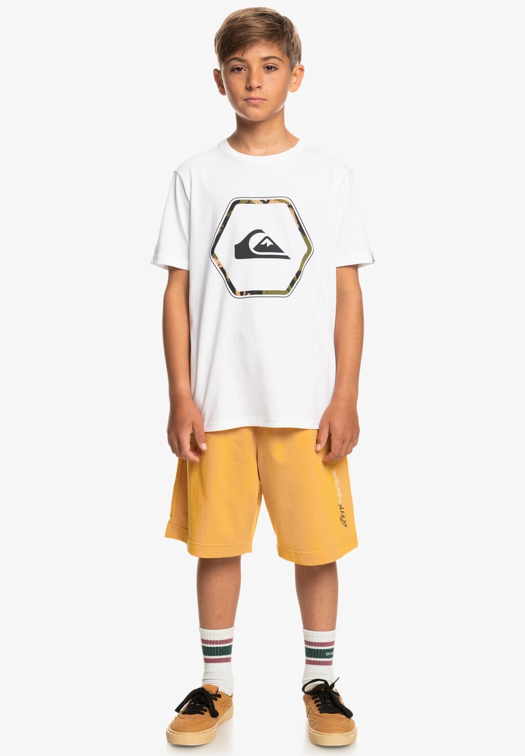 

Футболка с принтом IN SHAPES Quiksilver, белый