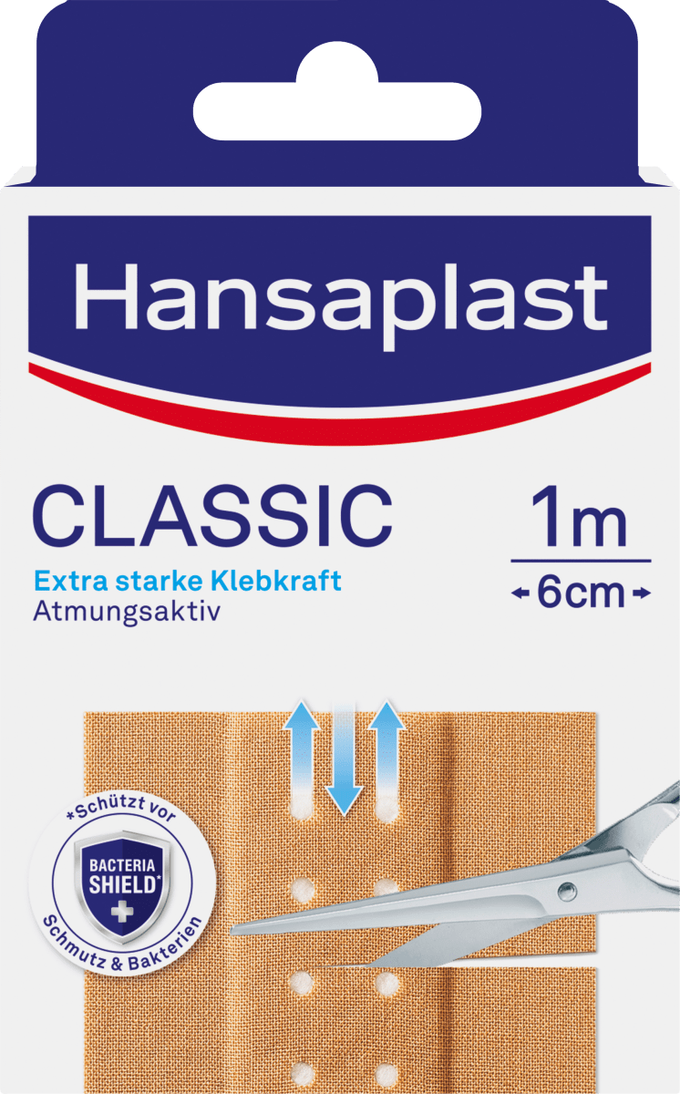 Пластырь Классик (6 см х 10 см) 10 шт. Hansaplast
