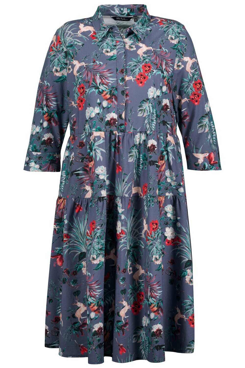 

Платье Ulla Popken Hemdblusen, цвет schieferblau