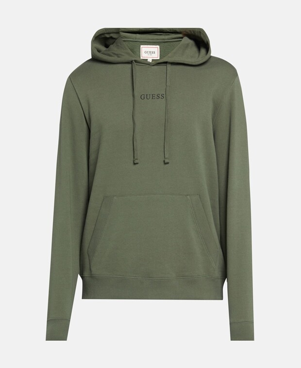 

Худи с капюшоном Guess, хаки