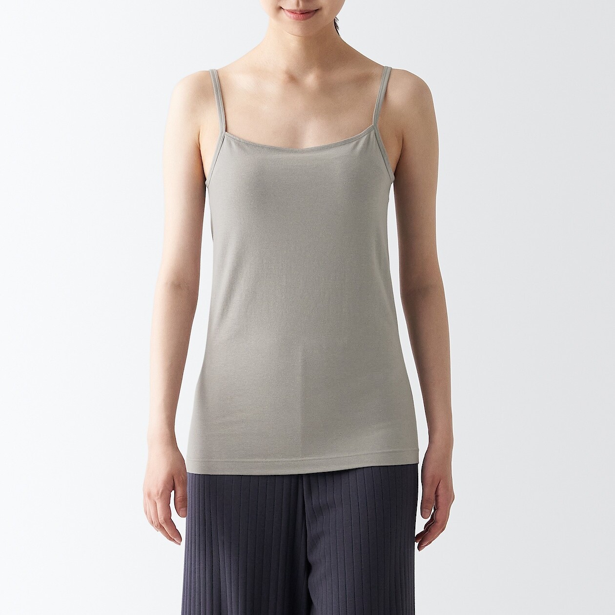 

Теплый хлопковый комбинезон MUJI, серовато-коричневый