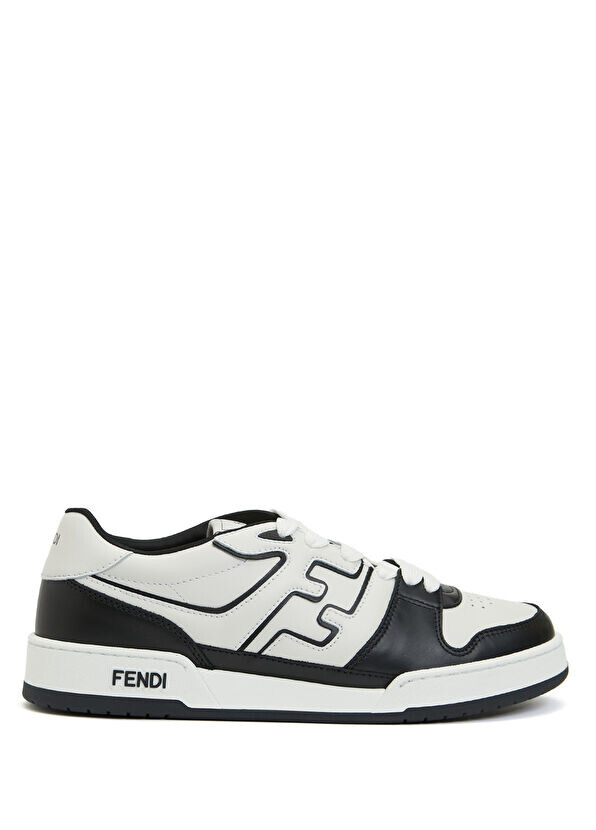 

Мужские кожаные кроссовки с логотипом Fendi, белый