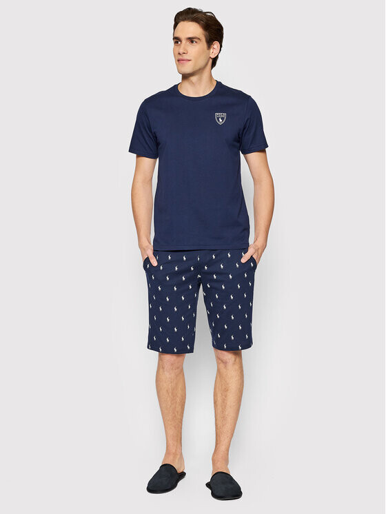 

Пижамы стандартного кроя Polo Ralph Lauren, синий