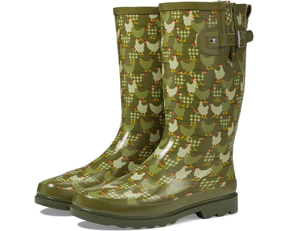 

Ботинки Western Chief Printed Tall Rain Boots, цвет Classic Chicks
