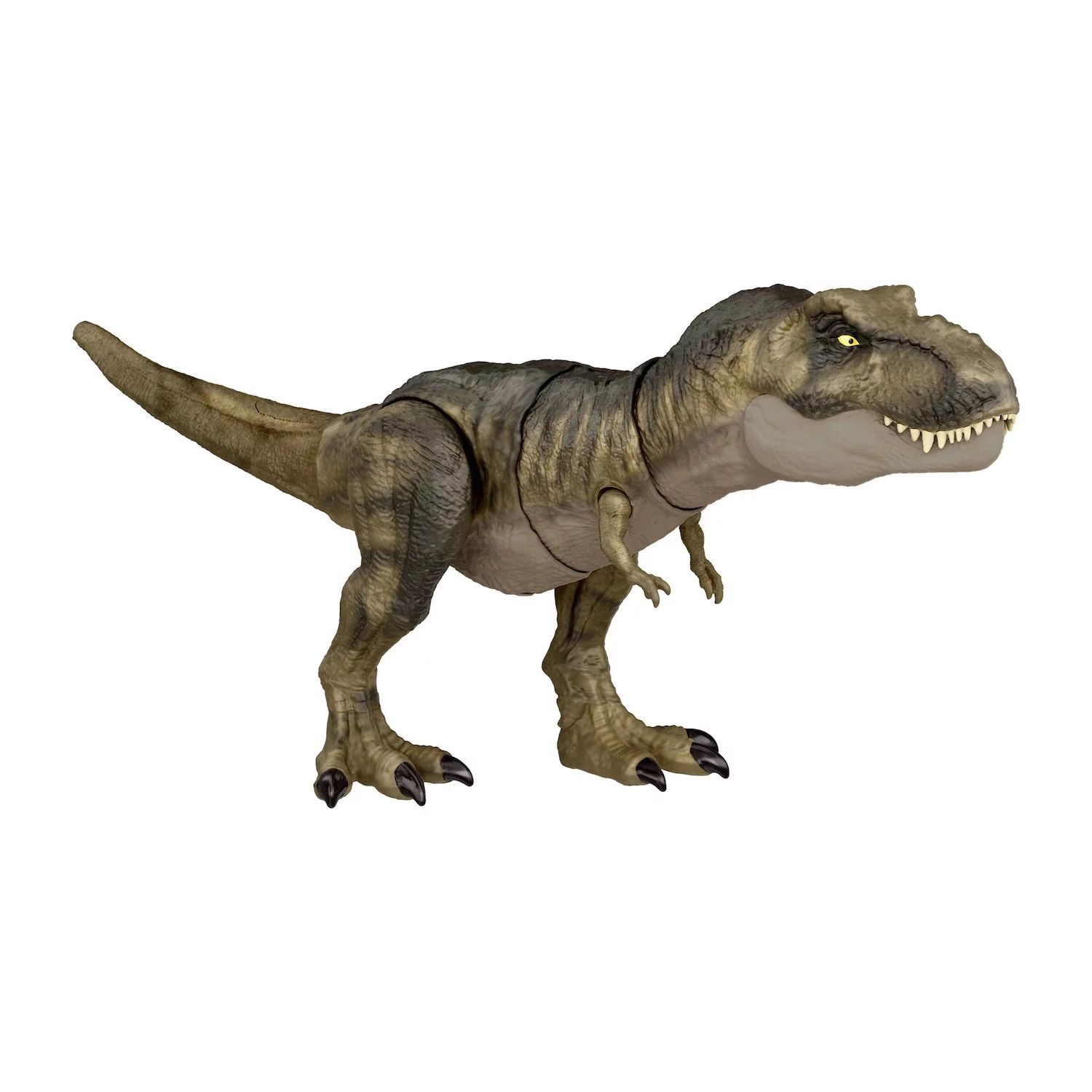 Игрушка-динозавр Jurassic World Dominion Tyrannosaurus Rex, звук Thrash N Devour, Chomp Action Mattel mattel скрабл дорожный