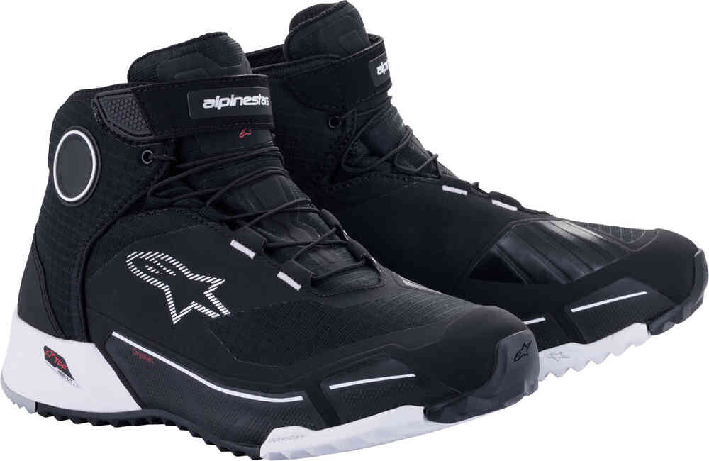 цена Мотоциклетная обувь CR-X Drystar Alpinestars, черно-белый