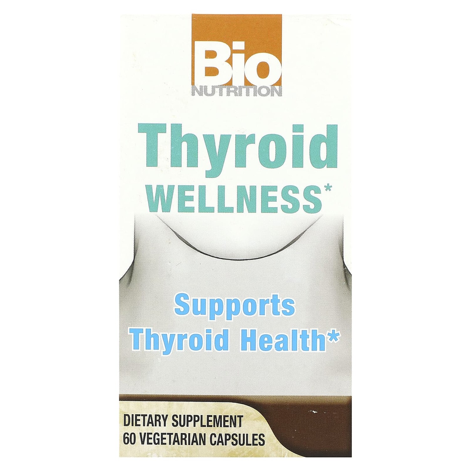 

Thyroid Wellness, 60 вегетарианских капсул, Bio Nutrition