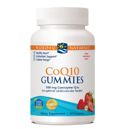 Nordic Naturals, CoQ10 Коэнзим Q10 100 мг 60 жевательных таблеток garden of life vitamin code жевательные мармеладки коэнзим q10 клубника 150 мг 60 жевательных таблеток