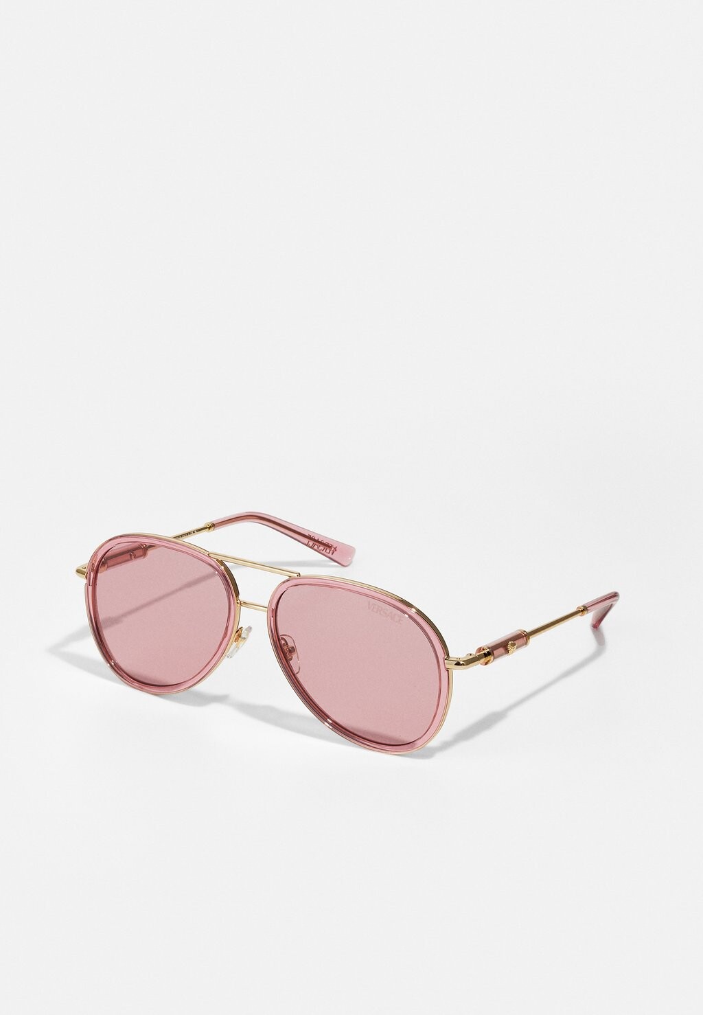 

Солнцезащитные очки UNISEX Versace, цвет pink transparent