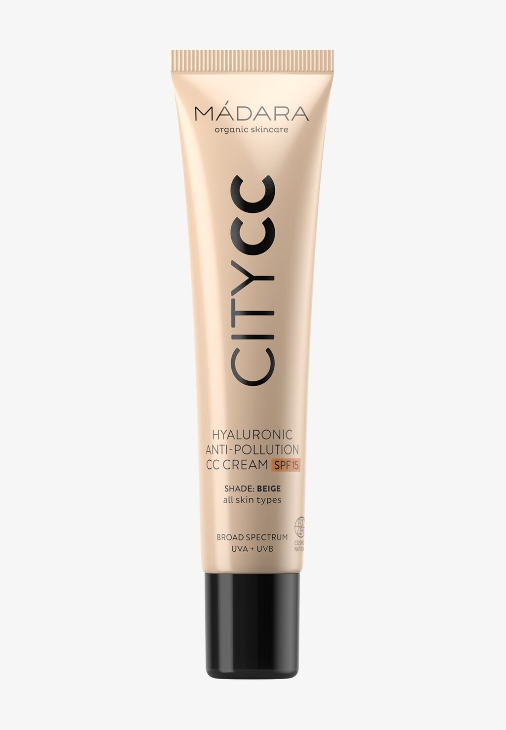 

CC крем Citycc Hyaluronic Anti-Pollution Cc Cream Spf15 MÁDARA, бежевый