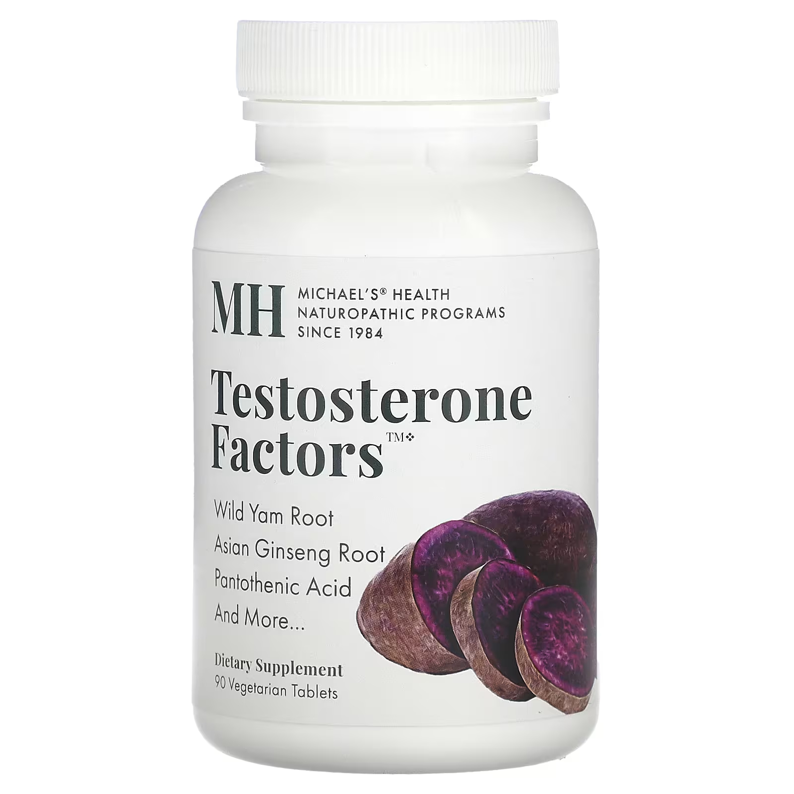 Michael's Naturopathic Testosterone Factors 90 вегетарианских таблеток
