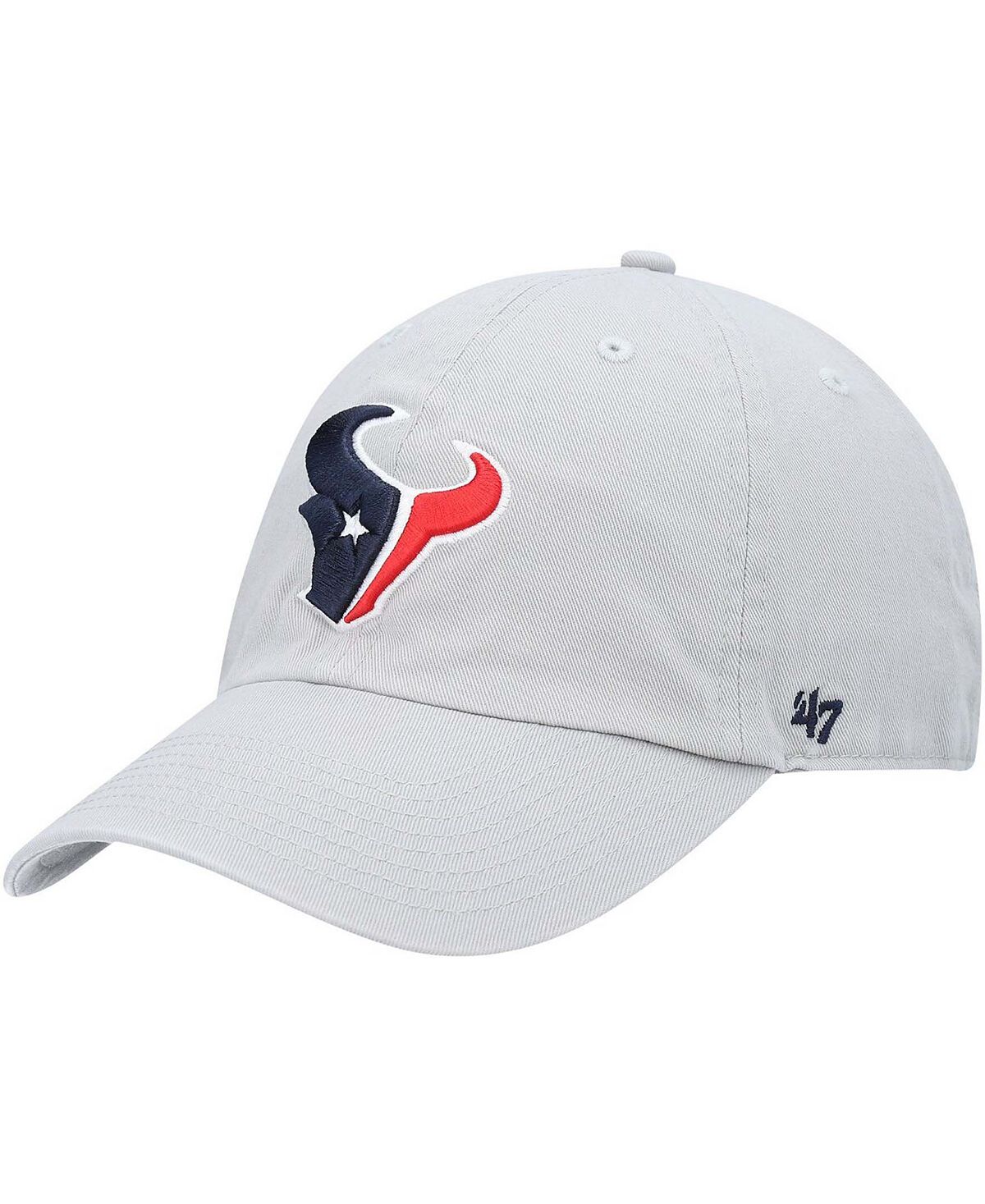 

Мужская серая регулируемая шляпа Houston Texans Clean Up '47 Brand