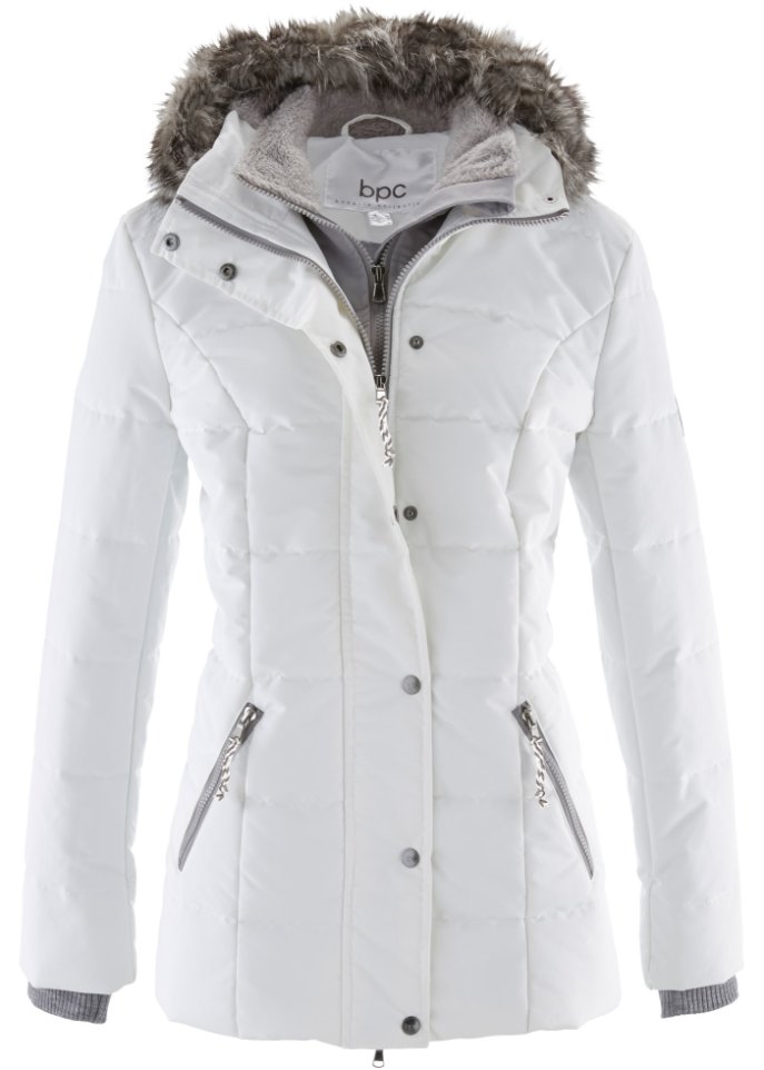 Зимняя куртка в образе 2 в 1 Bpc Bonprix Collection, белый