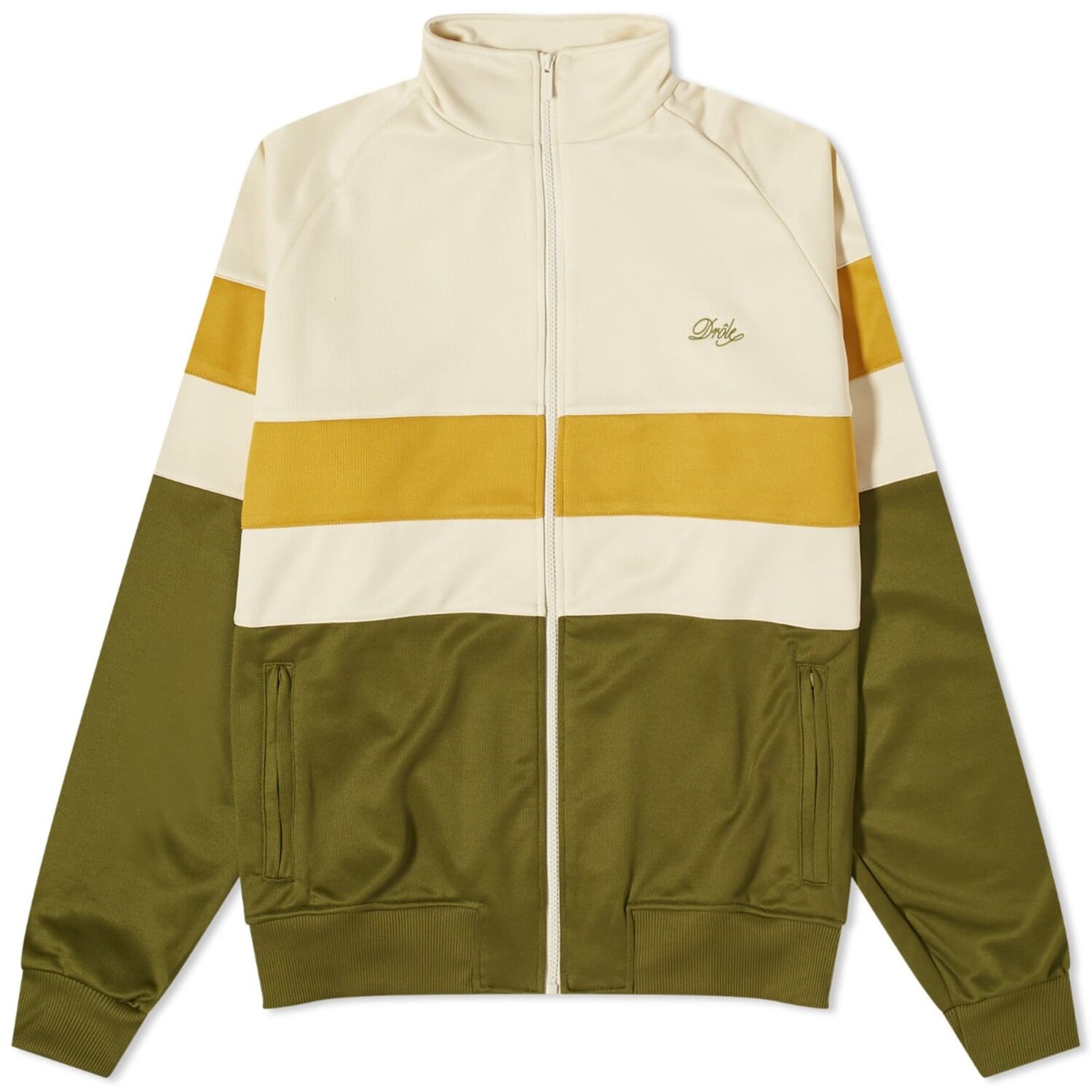 

Куртка Drôle De Monsieur Stripe Logo Track, хаки