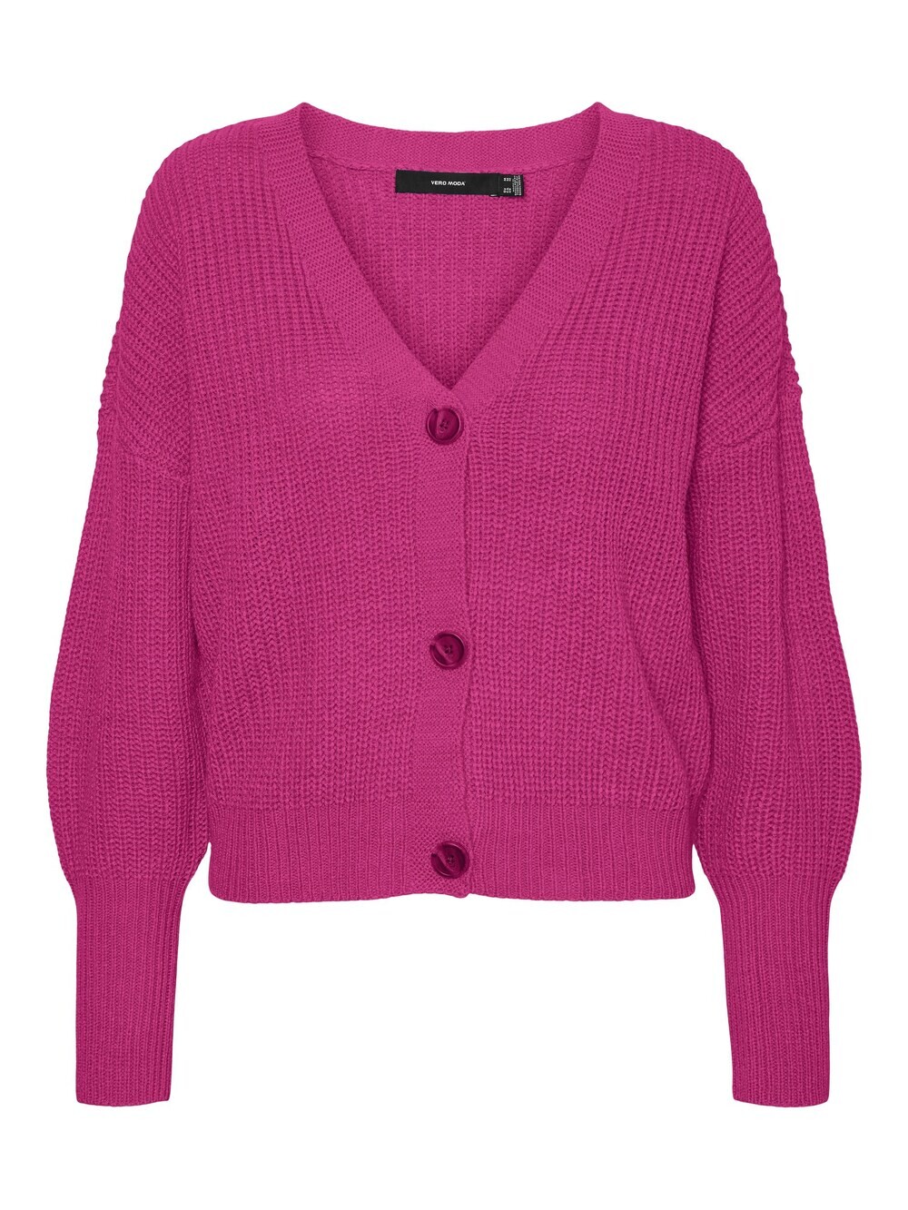 

Вязаный кардиган VERO MODA Lea, пурпурный