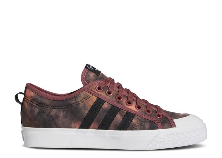 

Кроссовки Adidas NIZZA 'ACID WASH - BURGUNDY', бордовый