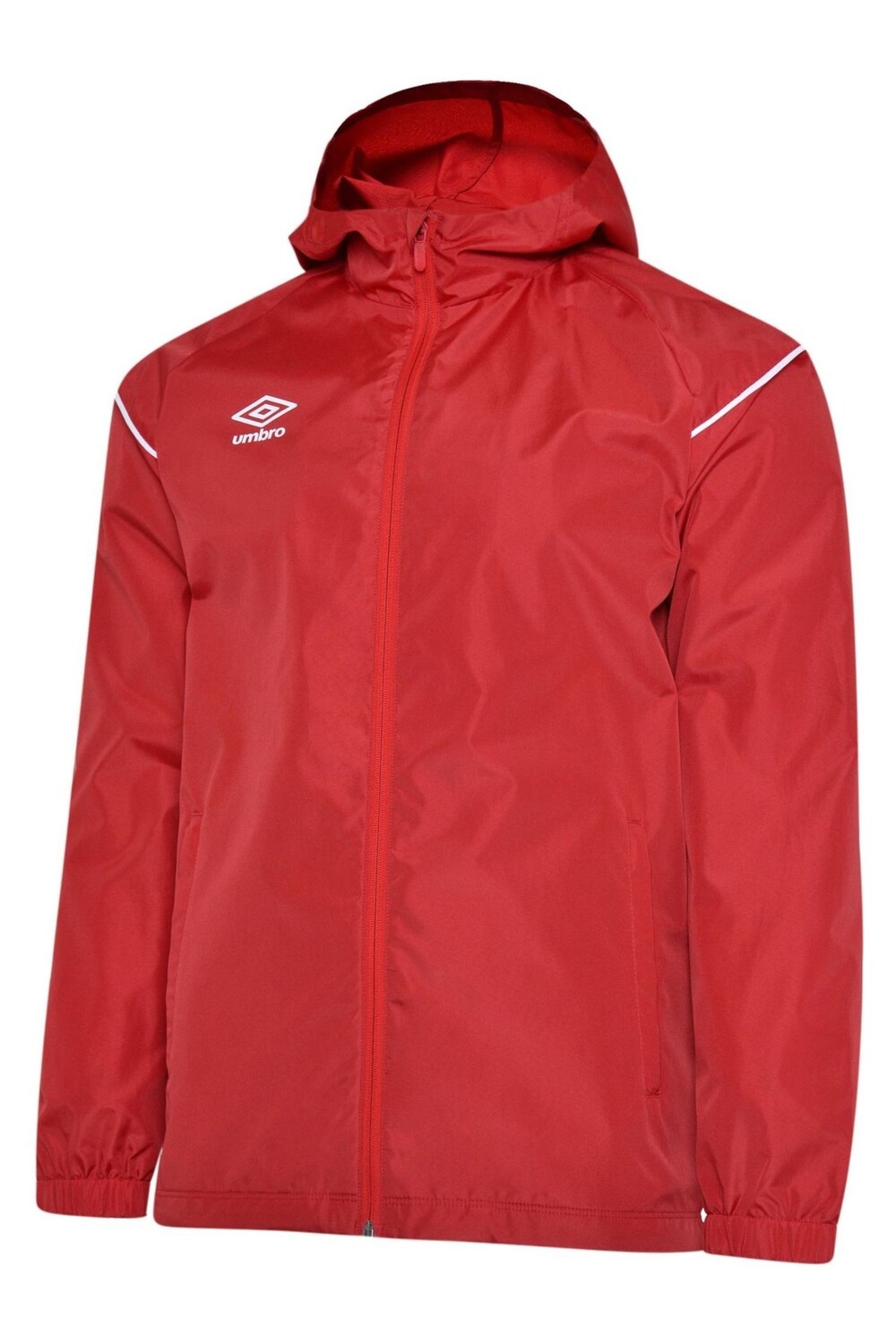 

Дождевик с капюшоном Umbro, красный