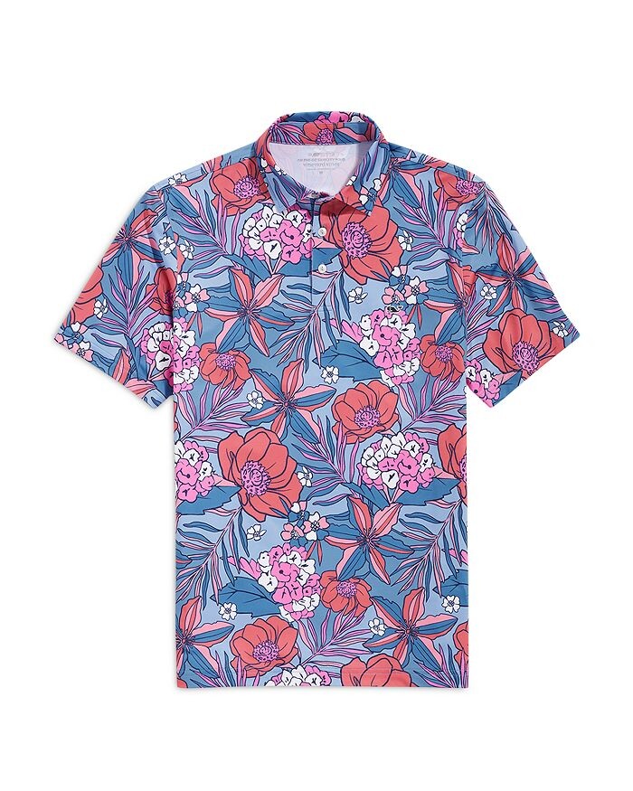 

Рубашка поло с принтом Sankaty и короткими рукавами Vineyard Vines