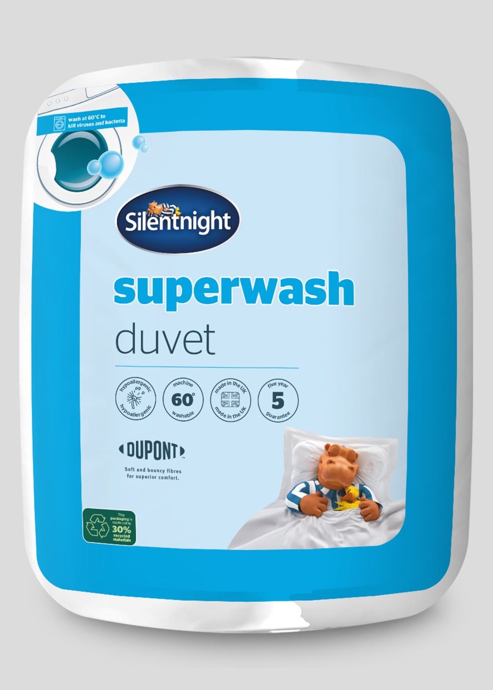 Silentnight Одеяло Superwash (10,5 кг), белый