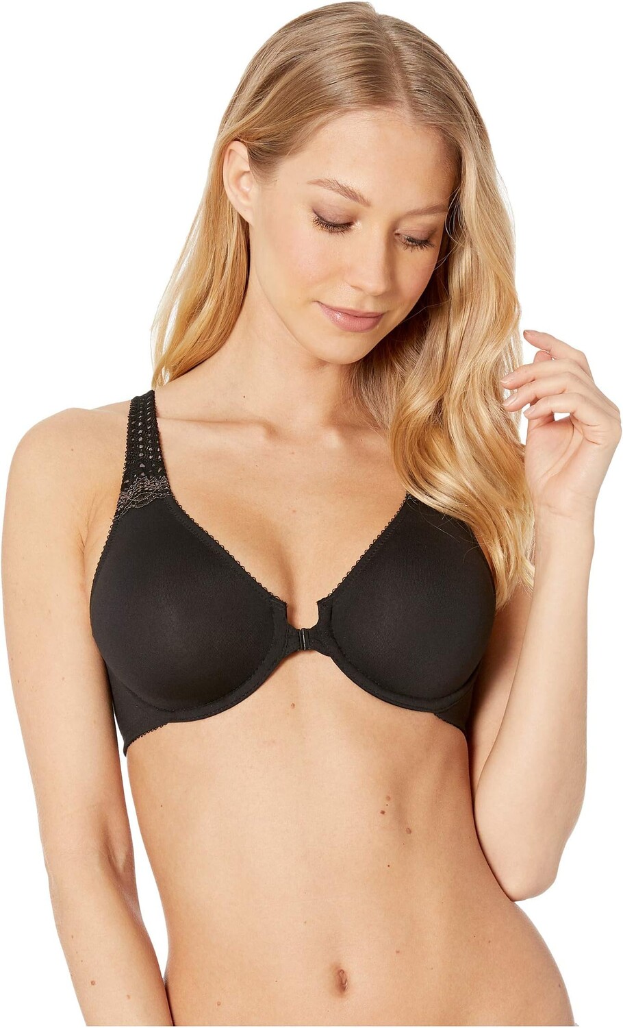 

Бюстгальтер Soft Embrace Front Close с Т-образной спинкой 851311 Wacoal, черный