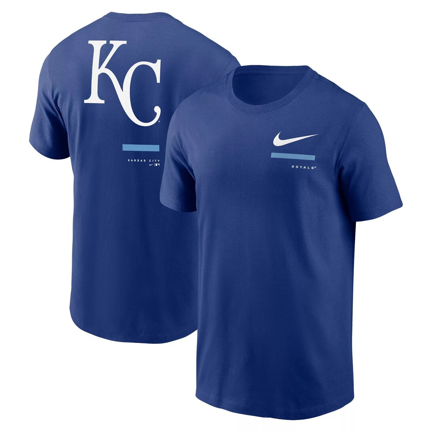 

Мужская футболка через плечо Royal Kansas City Royals Nike