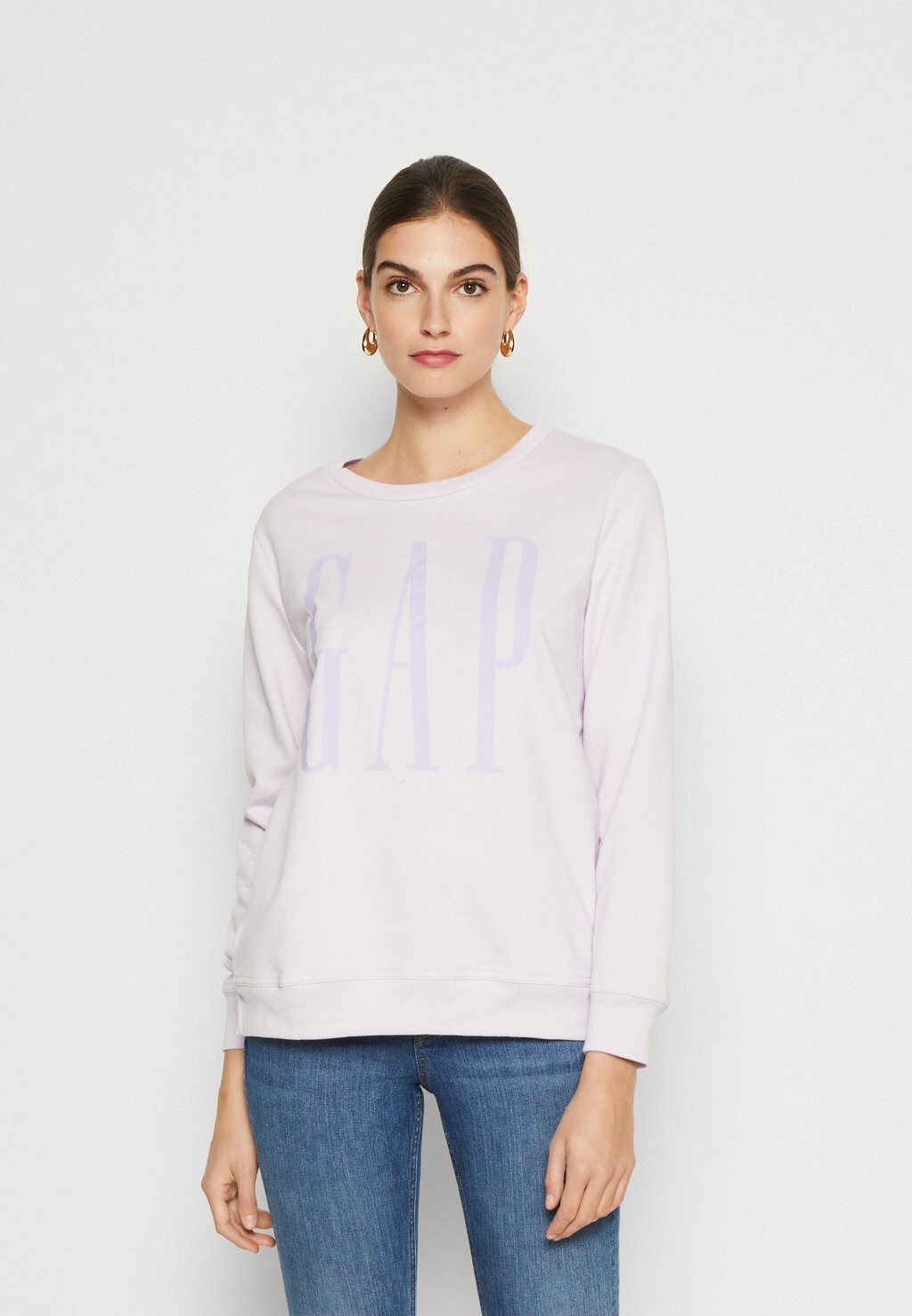 

Толстовка GAP Crew, фиолетовый / сиреневый, Фиолетовый;синий