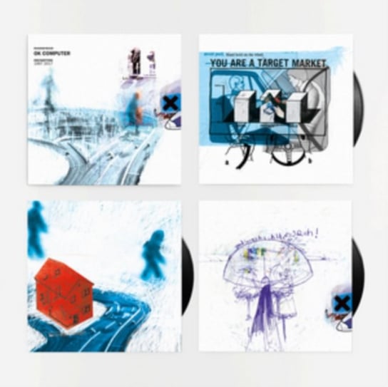 виниловая пластинка radiohead ok computer oknotok 1997 2017 indie exclusive blue vinyl 3 lp Виниловая пластинка Radiohead - Ok Computer Oknotok 1997 2017