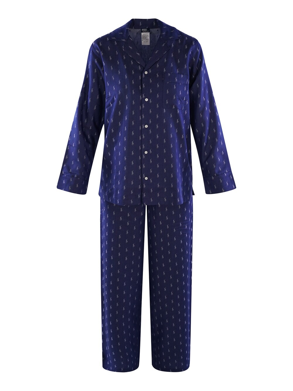 

Пижама Polo Ralph Lauren Jacquard Polo Player, военно-морской