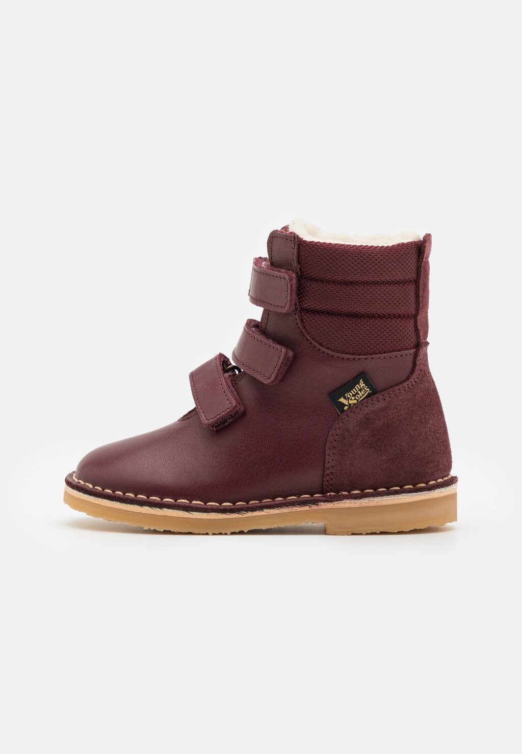 

Высокие ботинки Ernest Lined Hiking Boot Unisex Young Soles, цвет berry