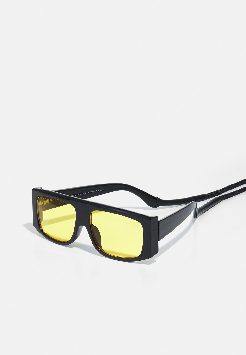 Солнцезащитные очки SUNGLASSES RAJA WITH STRAP UNISEX Urban Classics, цвет black/yellow