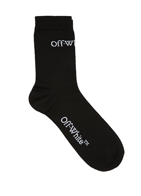 Черные женские носки с логотипом Off-White