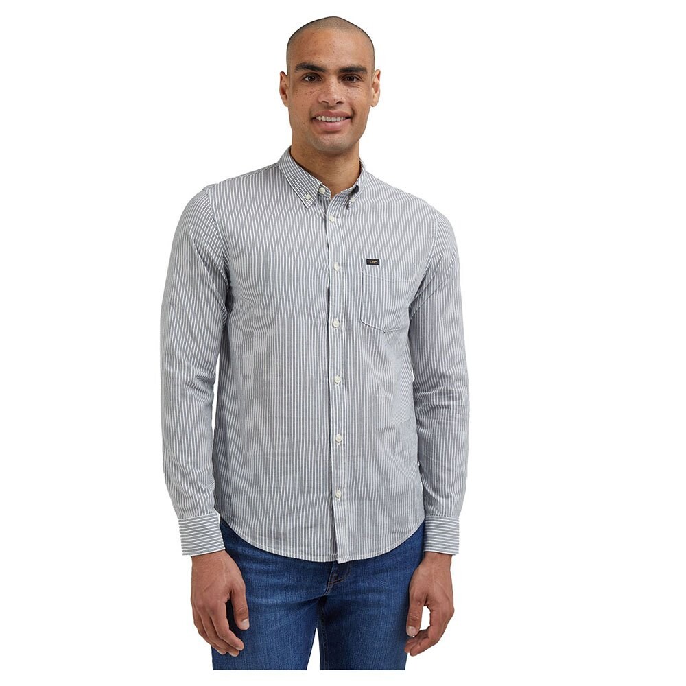 

Рубашка с длинным рукавом Lee Button Down, серый