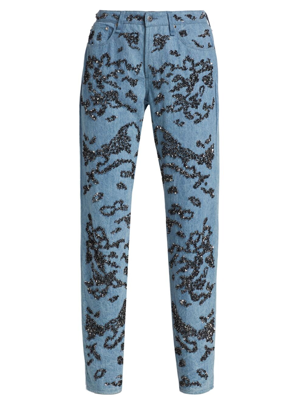 

Джинсы Rosa с пайетками rag & bone, синий