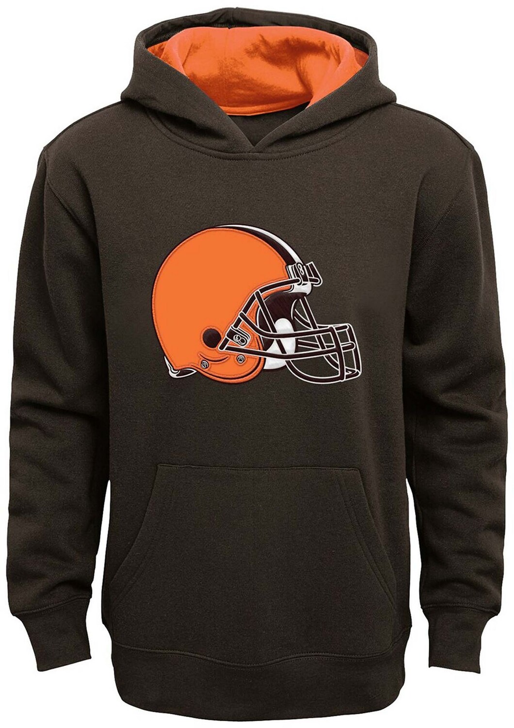 

Пуловер с капюшоном Cleveland Browns Fan Gear Prime для больших мальчиков и девочек Outerstuff
