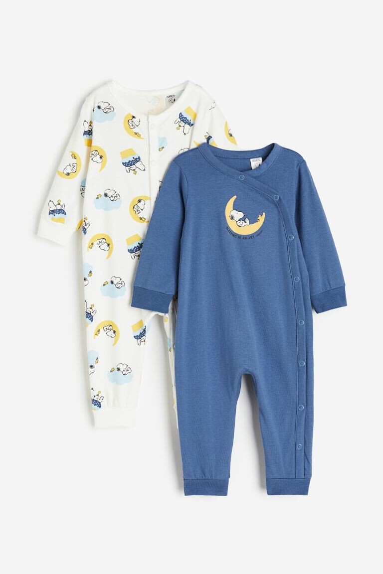 

2 пижамы с принтом H&M