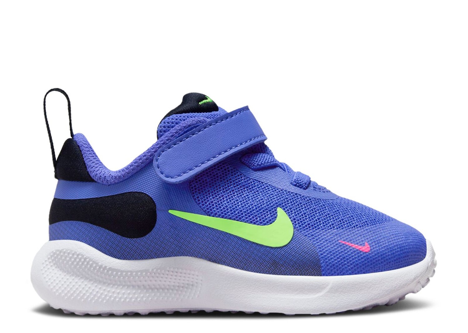 

Кроссовки Nike Revolution 7 Td 'Ultramarine Lime Blast', синий