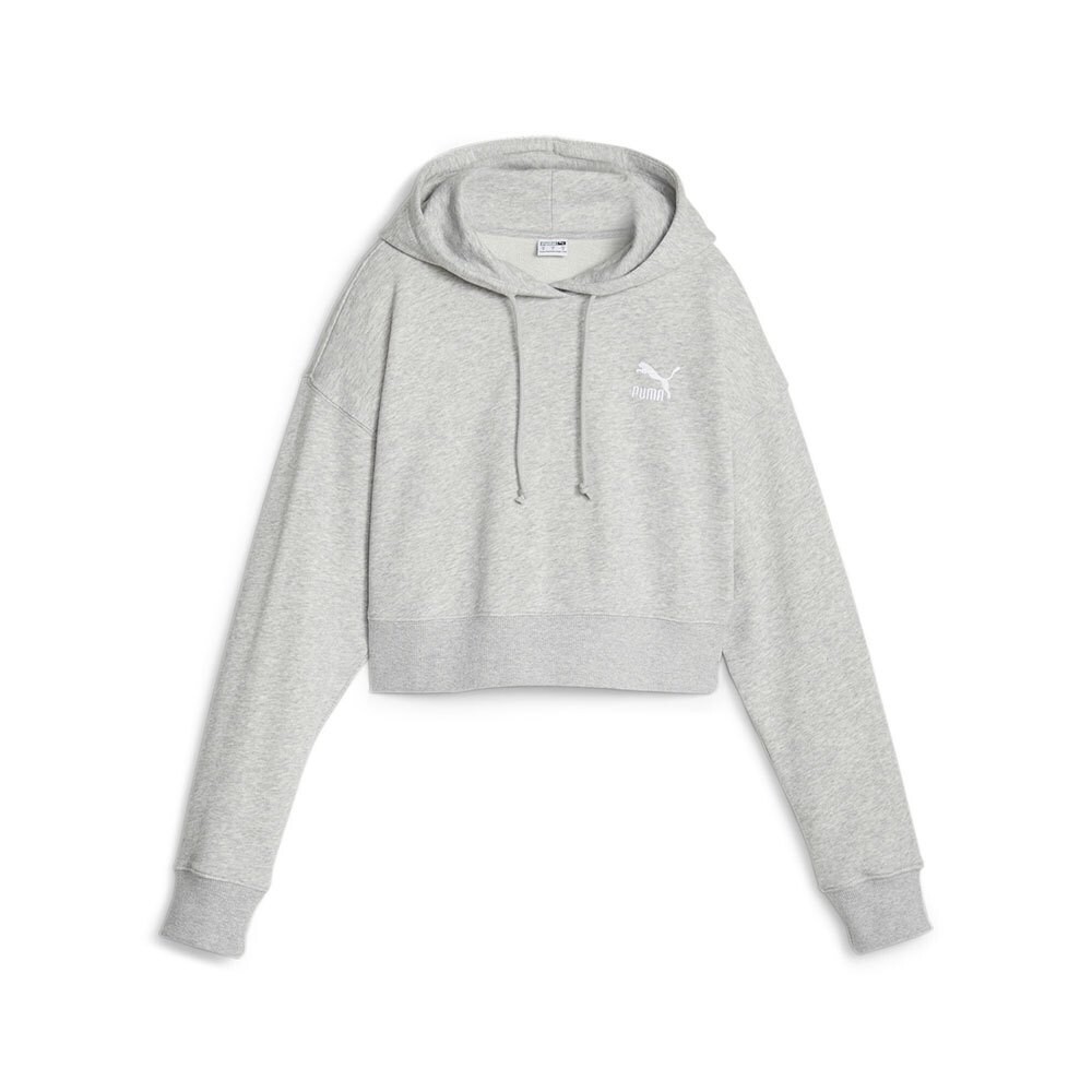 

Худи Puma Classics Cropped, серый