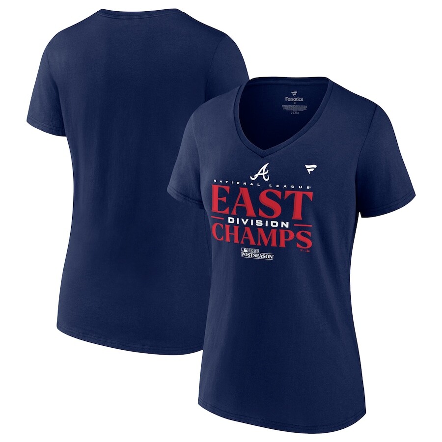 

Футболка с коротким рукавом Fanatics Branded Atlanta Braves, нави