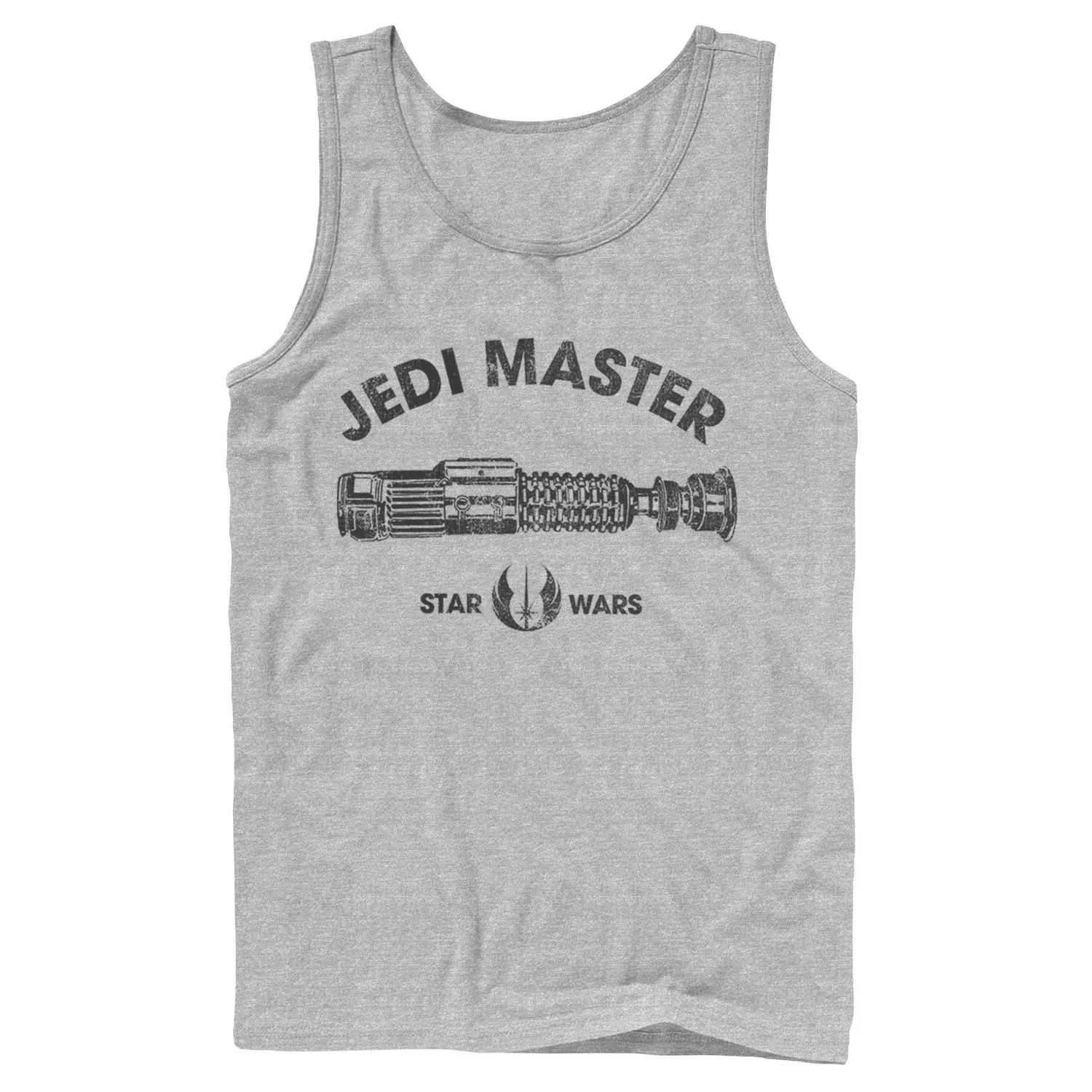 Мужская майка с логотипом Star Wars Jedi Master Lightsaber original star wars jedi lightsaber diversification diversified assembly hasbro c2119