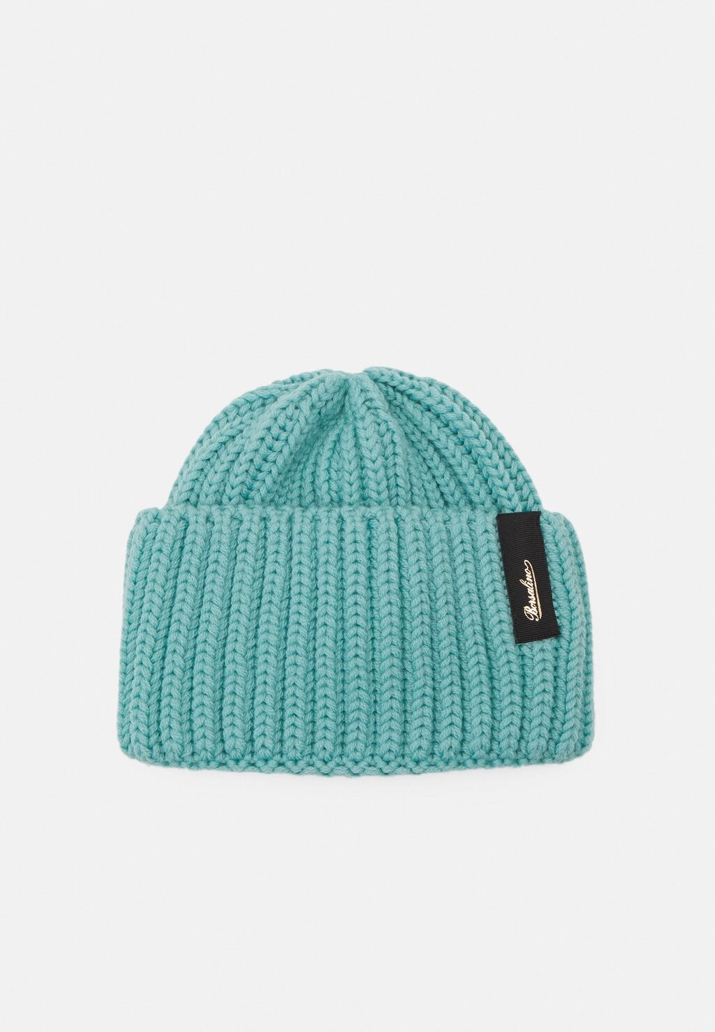 

Шапка Шапка-бини UNISEX RIBBED TURN-UP Borsalino, цвет verde acqua