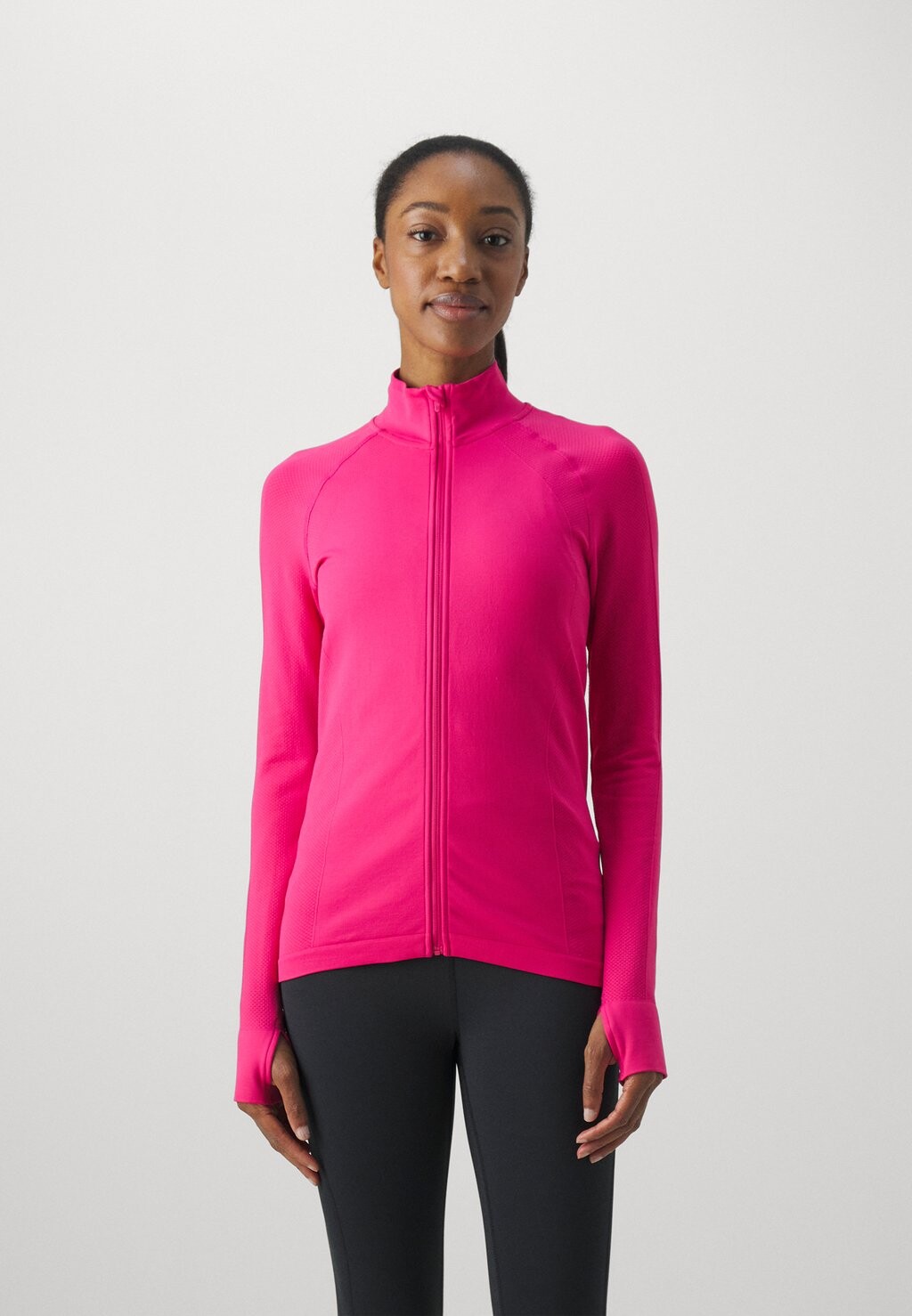 

Куртка для тренировок ATHLETE SEAMLESS WORKOUT ZIP UP Sweaty Betty, цвет punk pink