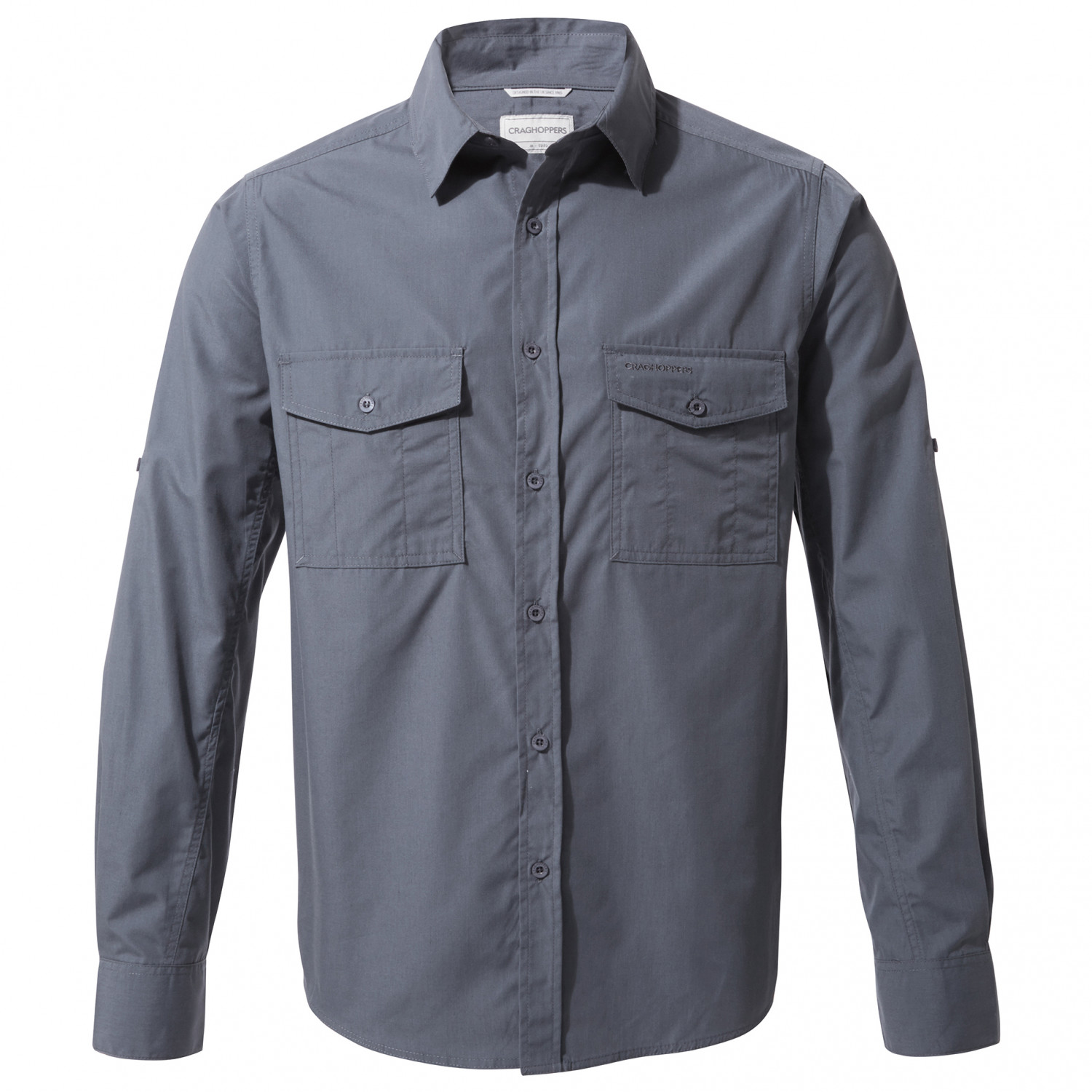 Рубашка Craghoppers Kiwi L/S Shirt, цвет Ombre Blue