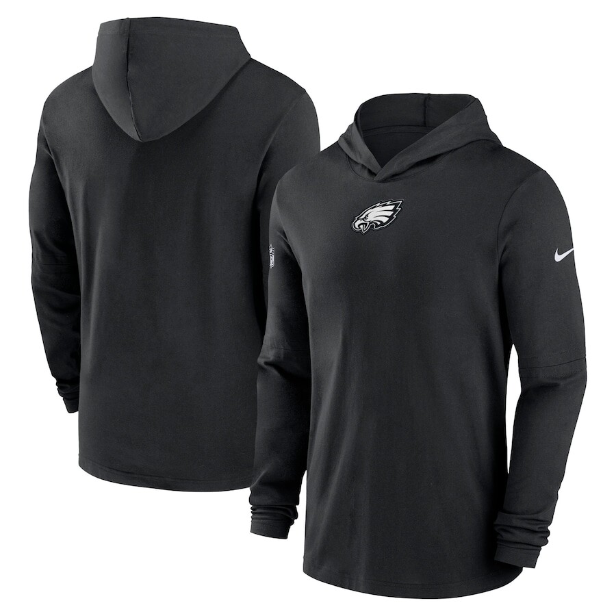 

Футболка с длинным рукавом Nike Philadelphia Eagles, черный
